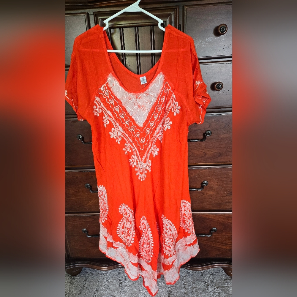NWT, Raj, Embroidered Women's Tunic/Dress, OS